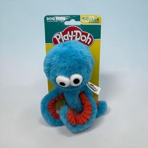 Hasbro Brand New Play-doh  Dog Toy Squeak And Crinkle Hdt-2642 6.5"